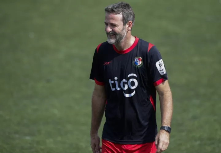 Thomas Christiansen, técnico de Panamá. Foto: EFE