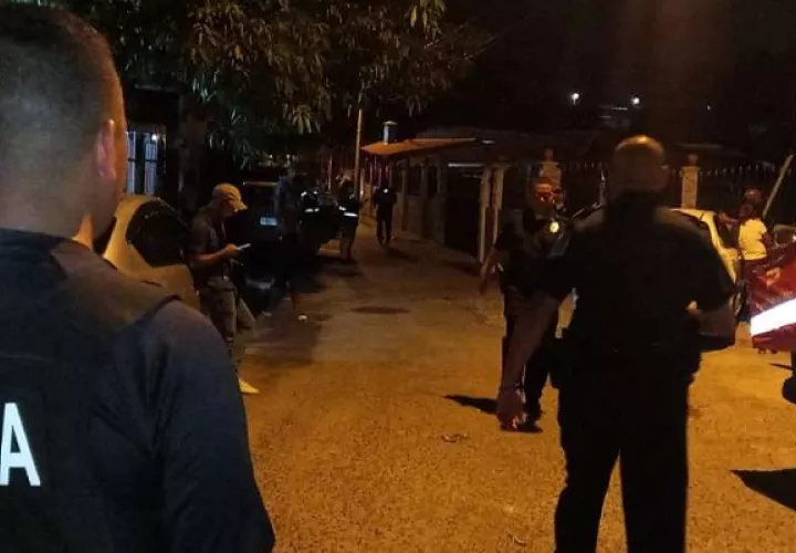 El hecho se sangre se produjo la noche del lunes. 
