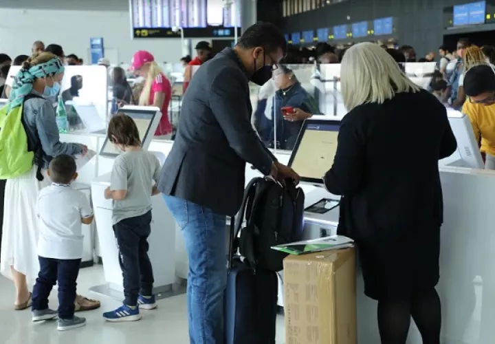 En julio de 2023 viajaron más pasajeros que en julio de 2022. Foto: Cortesía/Aeropuerto de Tocumen