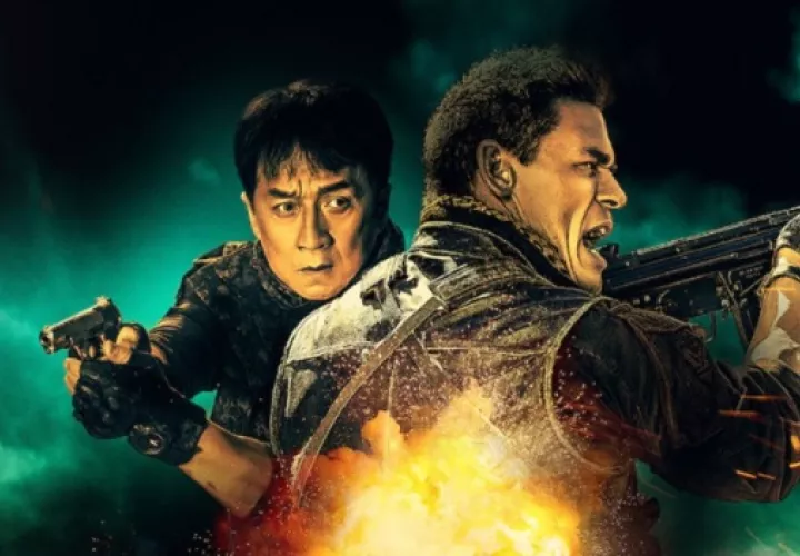 Jackie Chan y John Cena en 'Proyecto Extracción'. Foto: Instagram