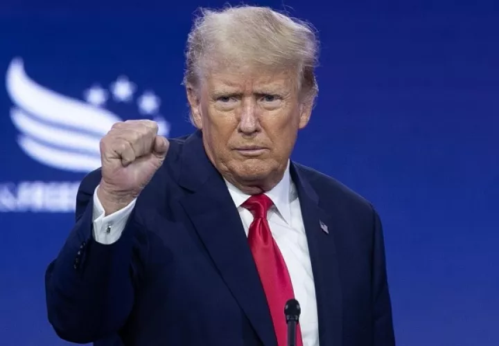 Donald Trump dijo que la situación es inaceptable para los intereses  estadounidenses. Foto: EFE