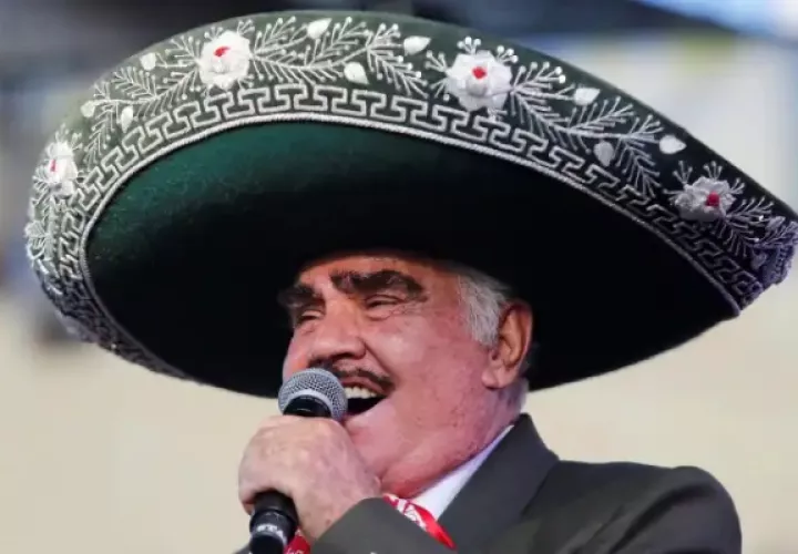 El cantante mexicano Vicente Fernández murió a los 81 años. Foto: EFE / Francisco Guasco