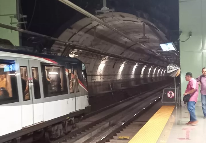 El túnel de la Línea 3 será de mayor diámetro que el de la Línea 1. Foto:Francisco Paz