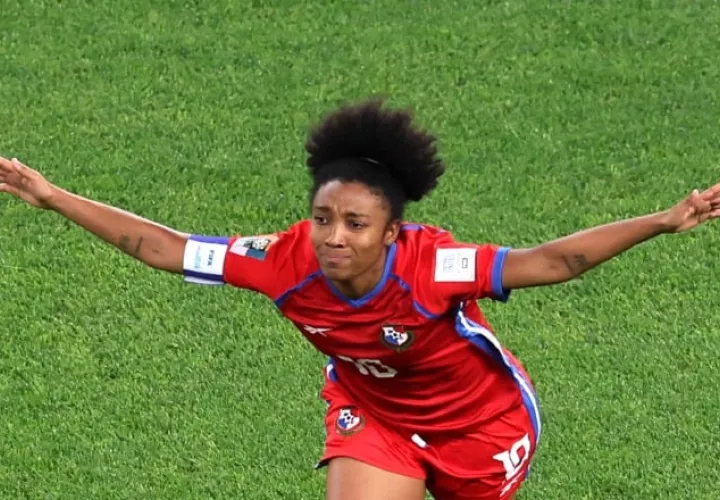 Marta Cox, jugadora de la selección panameña. Foto: Fepafut