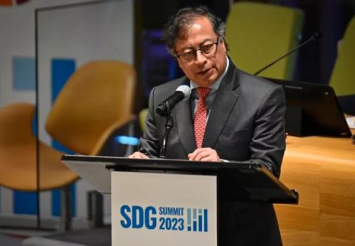 El presidente de Colombia, Gustavo Petro. Foto: EFE