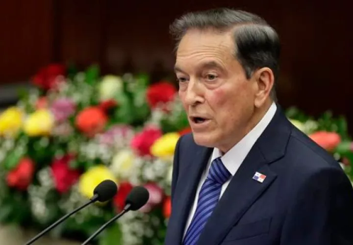 El presidente de Panamá, Laurentino Cortizo. Foto: EFE