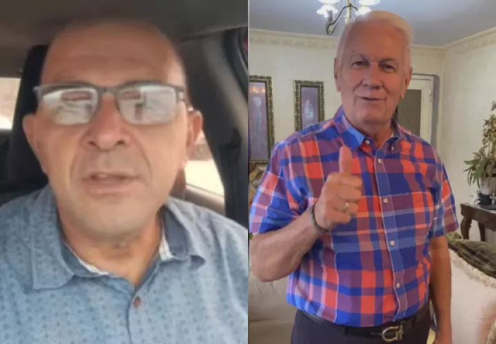 David Vergara, organizador y miembro activo del Festival Nacional de La Mejorana, y Ulpiano Vergara, Fotos: Instagram