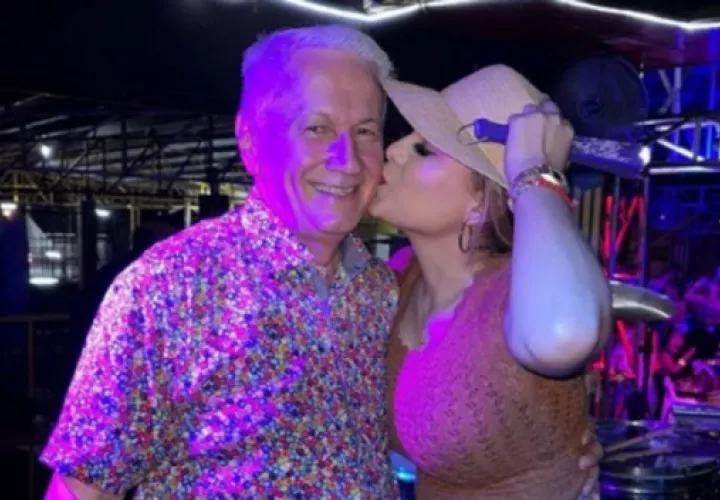 Ulpiano Vergara y Maryfrank Bravo. Foto: Instagram