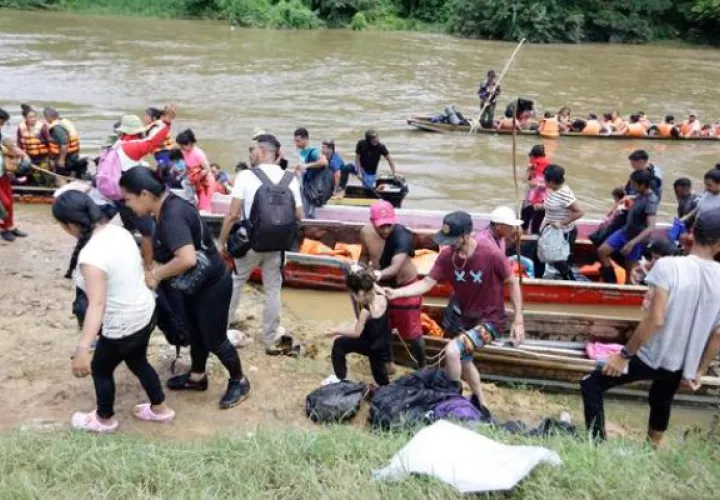 Darién tiene una serie de peligros inherentes para los migrantes. Foto: EFE