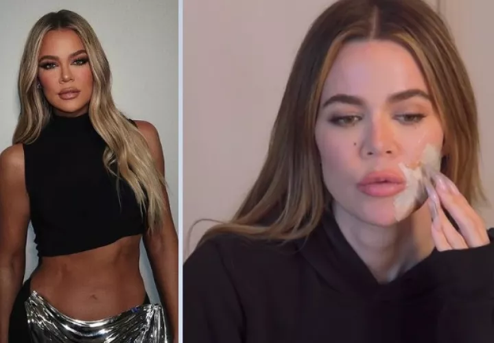 Khloé Kardashian. Fotos: Instagram/YouTube
