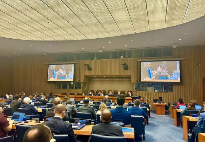 Conferencia sobre medidas para Facilitar la Entrada en Vigor del Tratado de Prohibición Completa de los Ensayos Nucleares. Foto: Cortesía Cancillería 