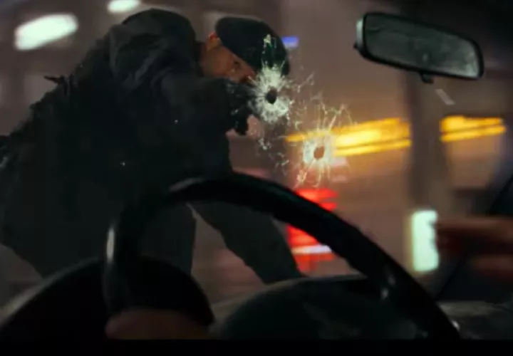 Jason Statham en una de las escenas de 'Los Indestructibles 4'. Foto: Tráiler de la película
