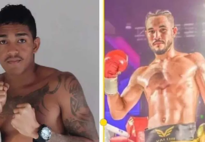 Hibrahim Valdespino (der.) y Kadir Macías. Foto: Instagram
