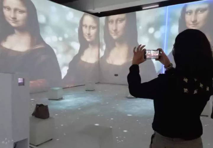 Parte de la exhibición de 'Da Vinci IL Genio'. Francisco Paz