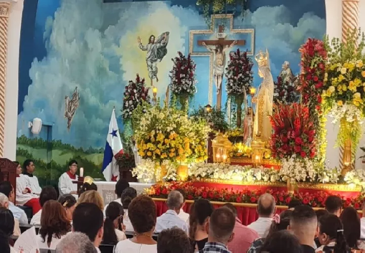 También celebraron el Día de la Merced, con varias actividades. Foto. Thays Domínguez
