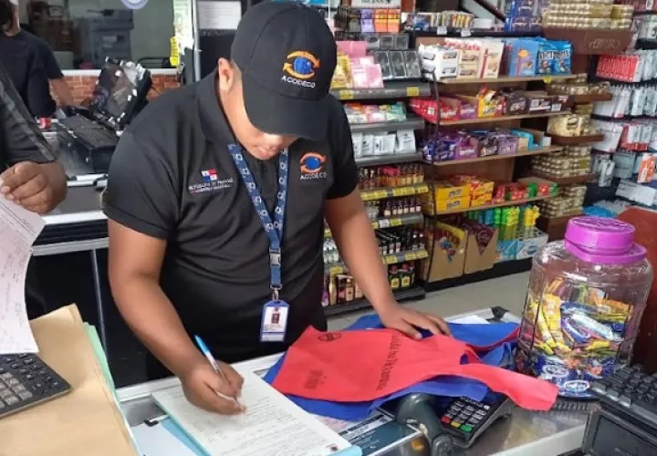 Acodeco mantiene operativos de verificación en diferentes puntos. Foto: Cortesía/Acodeco 