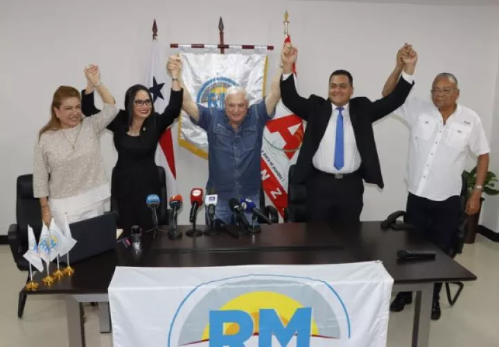 Realizando Metas postula a Zulay Rodríguez a la alcaldía de San Miguelito, y a Rubén Campos como  vicealcalde. Foto: Víctor Arosemena