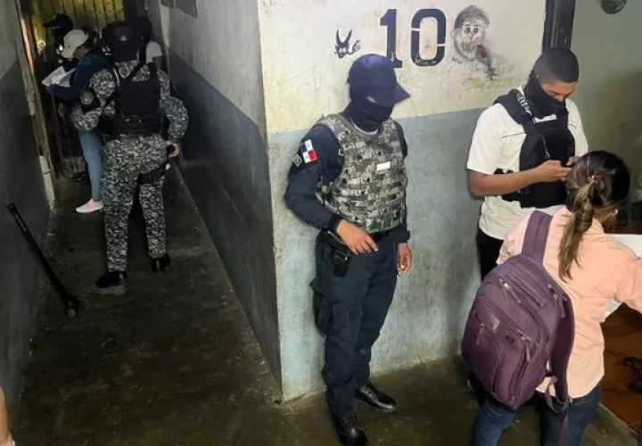 Se desarrollan 150 diligencias de allanamiento. Foto: Diomedes Sánchez
