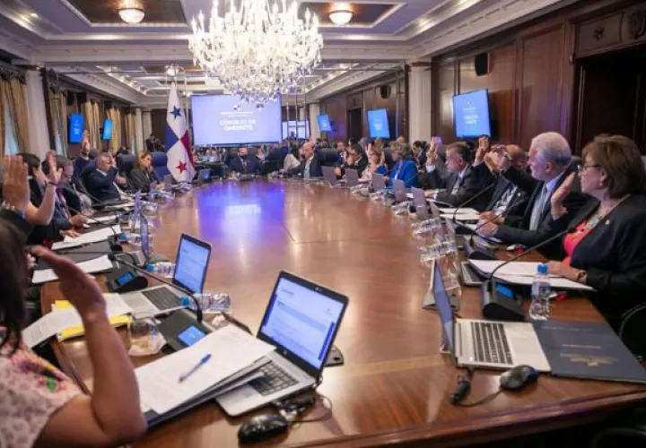 Consejo de Gabinete. Foto: Cortesía Presidencia