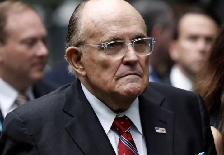 Rudy Giuliani,  es exalcalde de Nueva York..