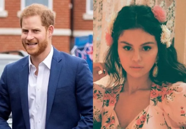 El príncipe Harry y Selena Gómez. Archivo