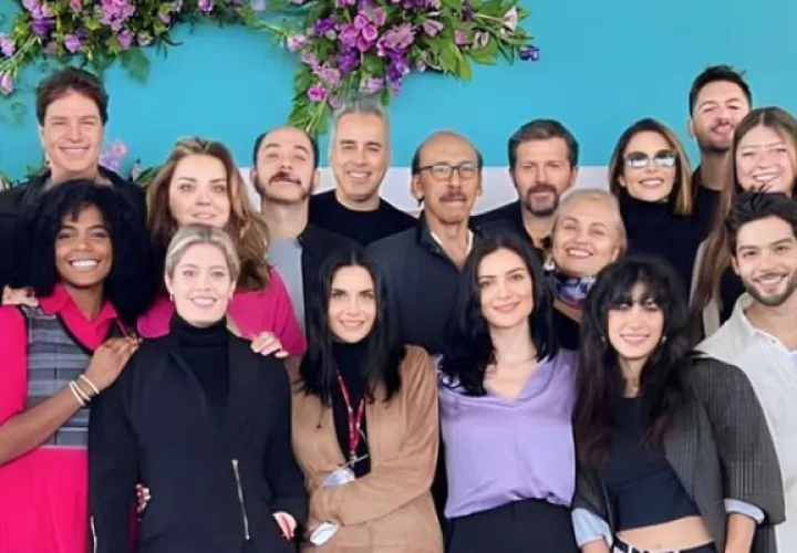Parte del reparto de la secuela. Foto: Redes sociales