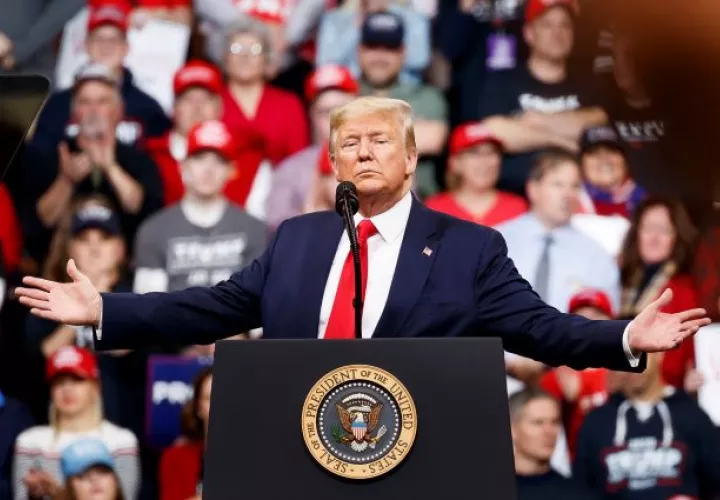 El expresidente estadounidense Donald Trump (2017-2021).