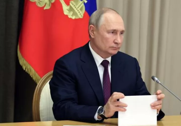 El presidente ruso Vladimir Putin. Foto: EFE