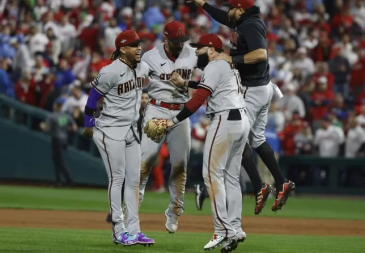 Arizona eliminó a Filis y se ganó el título en la Nacional. Foto: EFE