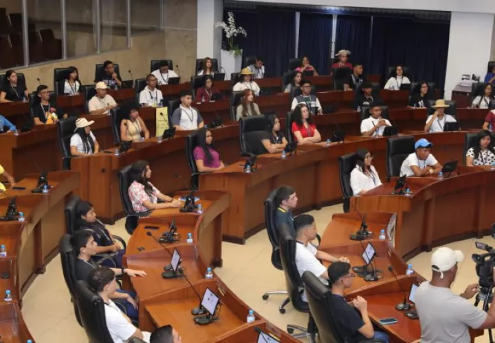 La joven chorrerana participó en la Asamblea Juvenil que se realizó en la ciudad capital en septiembre pasado. Archivo