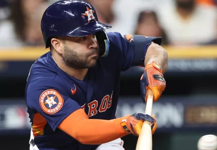 José Altuve de los Astros de Houston. Foto: EFE