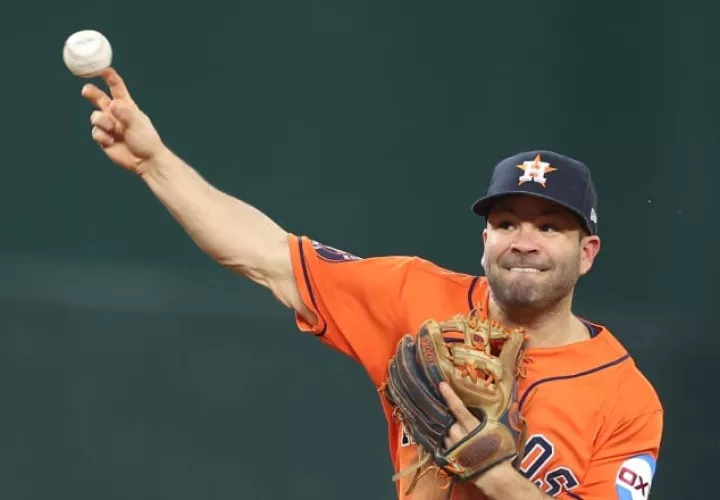 José Altuve de los Astros de Houston. Foto: EFE