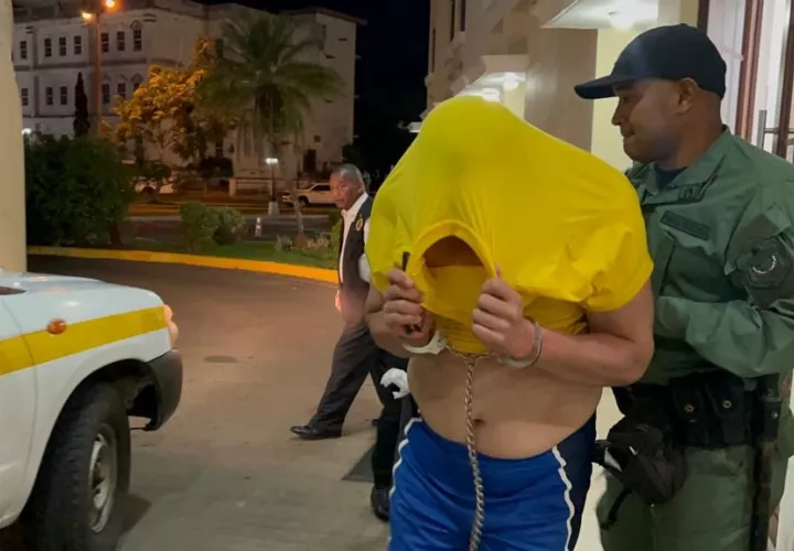 A José Alberto Atencio, el Tribunal de Juicio, que aplicó la pena accesoria de 5 años de inhabilitación para funciones públicas una vez pagada la condena. Foto. José Vásquez