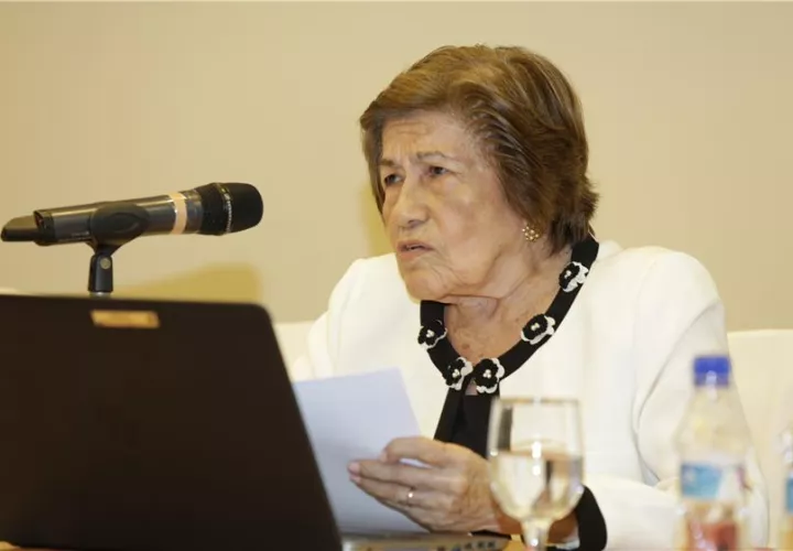 La abogada siempre se ha caracterizado por su vocación docente. Foto: Archivo