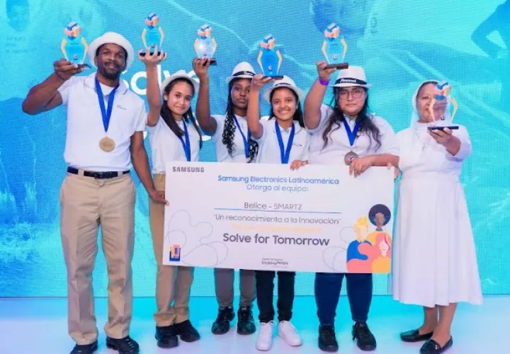Equipo ganador. Foto: Cortesía