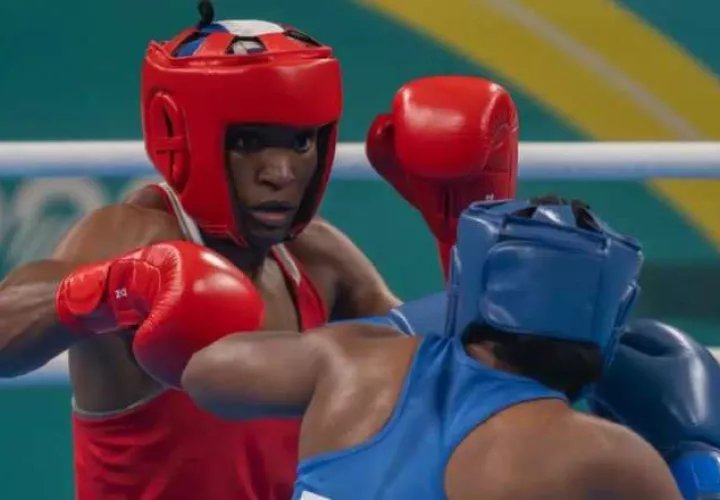 Atheyna Bylon venció a  la brasileña Viniana Dos Santos en la semifinales de los Juegos Panamericanos. Foto: COP