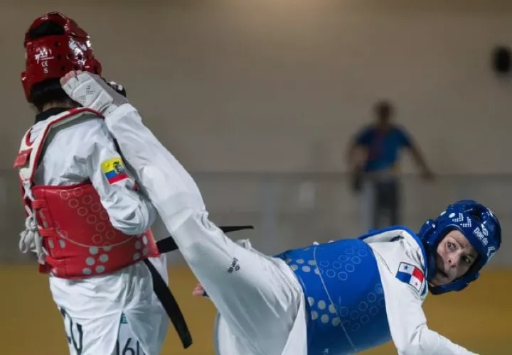 Panameña derrotó a la  venezolana Alexmar Sulbarán para llevase el bronce. Foto: COP