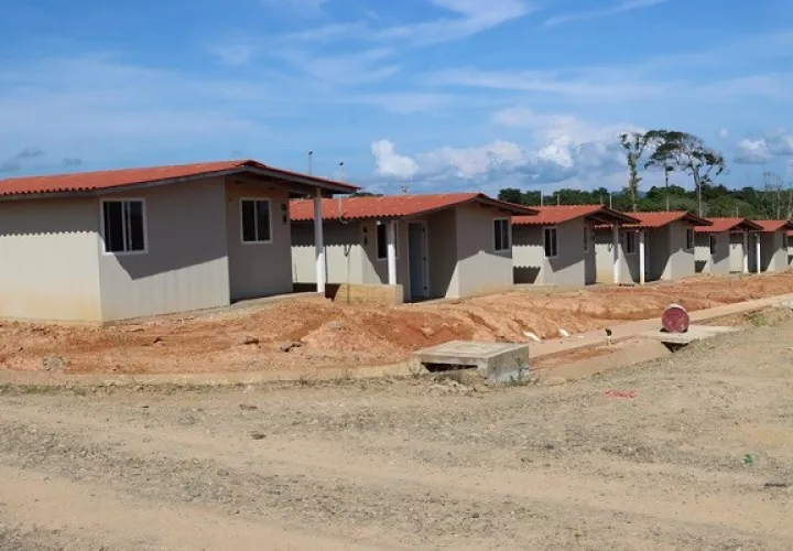 Es un proyecto de 300 viviendas con áreas recreativas, construido para reasentar la comunidad de Gardí Sugdub. Foto: Diomedes Sánchez 