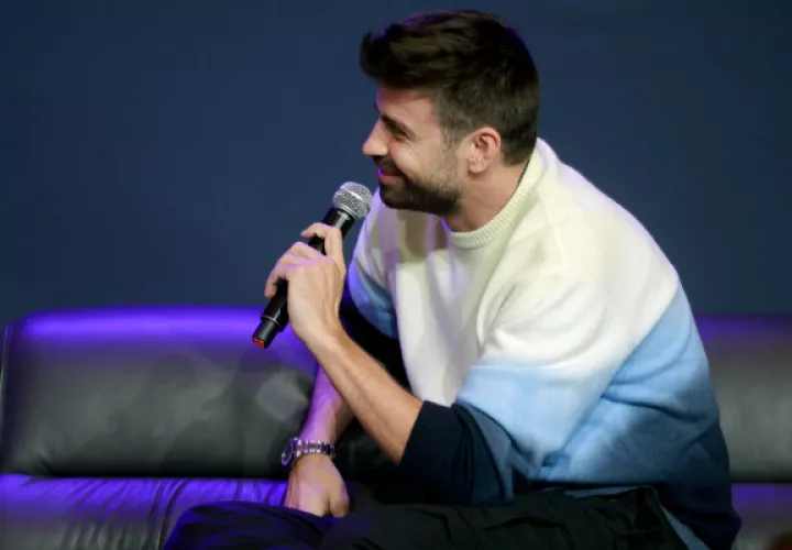 Gerard Piqué salió ileso. Foto: EFE