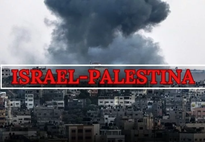 Israel bombardea durante la noche 500 objetivos de milicias palestinas en Gaza. Foto: EFE
