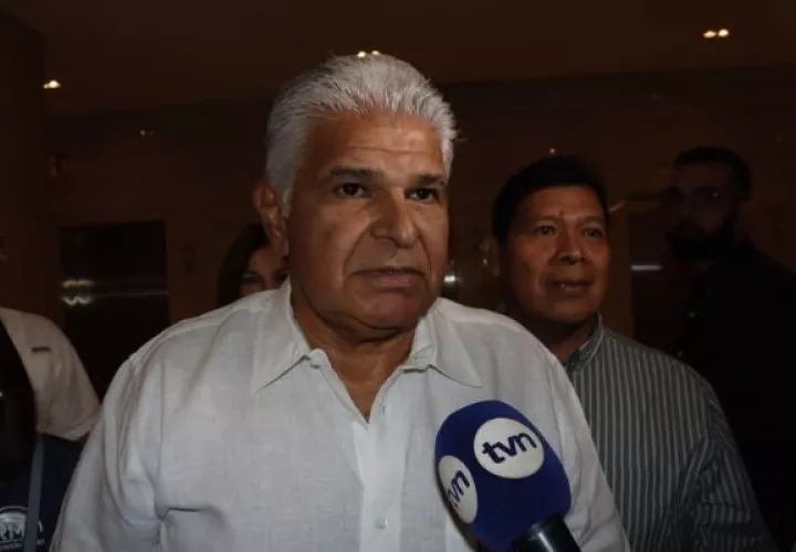 El candidato a vicepresidente por los partidos Realizando Metas (RM) y Alianza, José Raúl Mulino. Foto: Víctor Arosemena