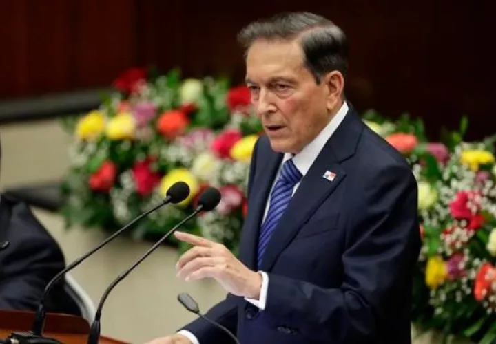 El presidente de Panamá, Laurentino Cortizo. Foto: EFE