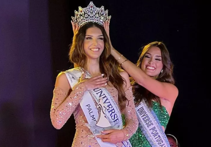 Coronación de Marina Machete. Foto: @missportugaloficial