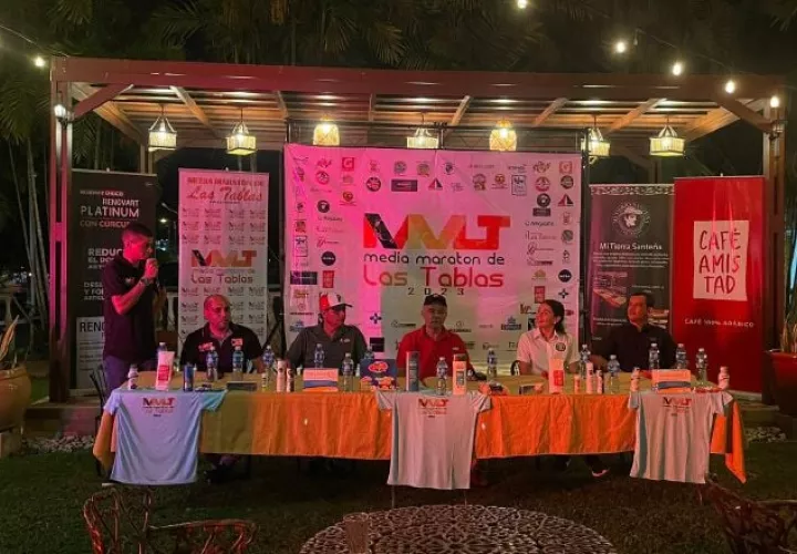 Cambio en la ruta de la Media Maratón este año en Las Tablas. Foto: Cortesía