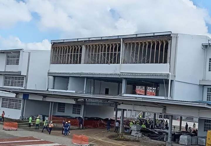 Se estima que la escuela culminada será entregada en diciembre próximo. Foto: Melquiades Vásquez