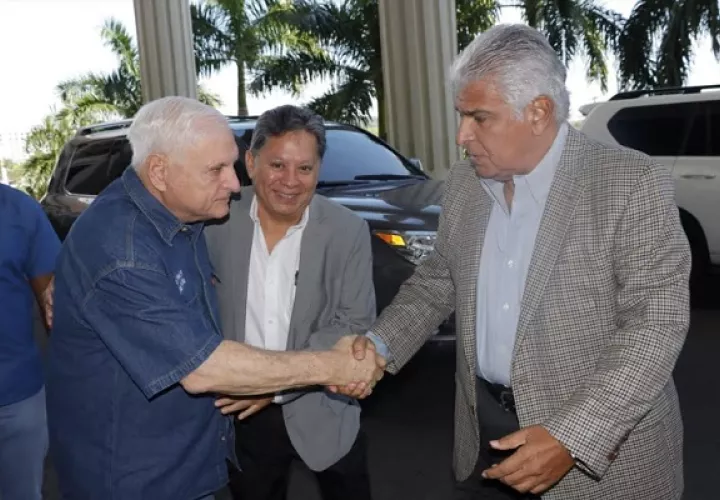 José Raúl Mulino confía en que el pueblo responderá en su debida forma a la propuesta de RM. Foto: Víctor Arosemena