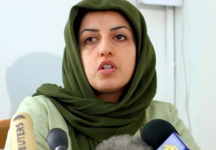La activista iraní Narges Mohammadi. Foto: EFE