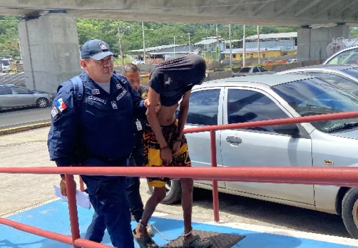 Al ciudadano Alberto Ariel Ábrego, alias “Suru” de 20 años,  le imputaron cargos por el delito de homicidio doloso agravado. Foto. Eric Montenegro