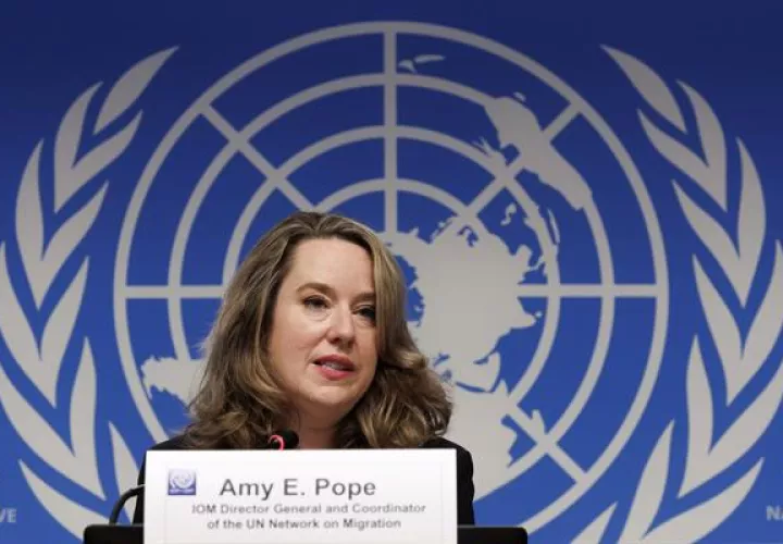 La nueva directora general de la Organización Internacional para las Migraciones (OIM), Amy Pope