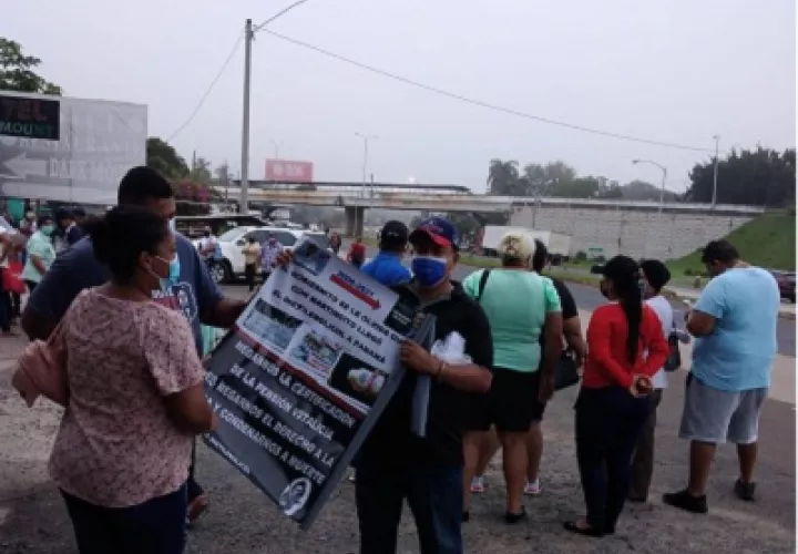 Divisa es el punto donde los pacientes han realizado sus últimas protestas. Foto: Cortesía